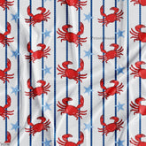 Wholesale Checks Printed Fabric in Surat